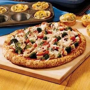 Chicken Pepperoni Pizza
